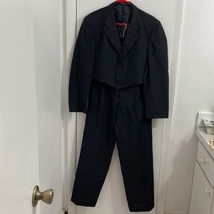 Cropped Blazer With Straight Pants